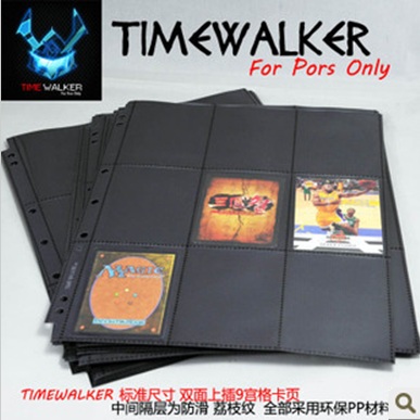 TW Ultra - transparent 9 Groups 4 Plug - plug - in - side plug transparent black Page Wanzhi beast card