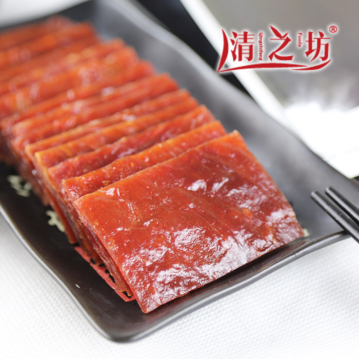 Qingfang Workshop Pork Praline Pieces Whole Box 25 Jin Jingjiang Special Products Original Flavor Honey Spicy and Spicy Flavor Pork