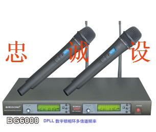 BIRDSONG LIZHI BG-6000 One Drag Two Handheld Wireless Microphone Lavalier Wireless Microphone