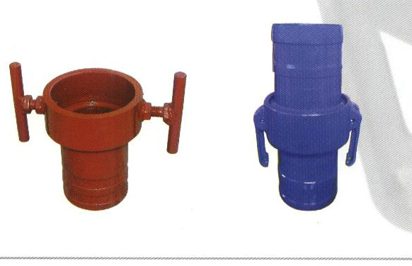 Bulk cement tank car accessories screw joint access powder joint