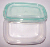 220ML small rectangular box with lid element box accessory box storage box parts box