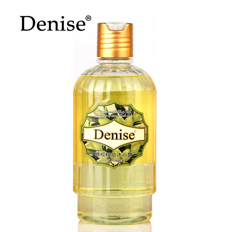 Denise丹尼诗橄榄精油沐浴露380ml滋润修护保湿香味持久