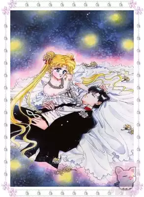 動漫3r 5寸 照片珍藏 美少女戰士漫畫相片a42 月野兔 地場衛