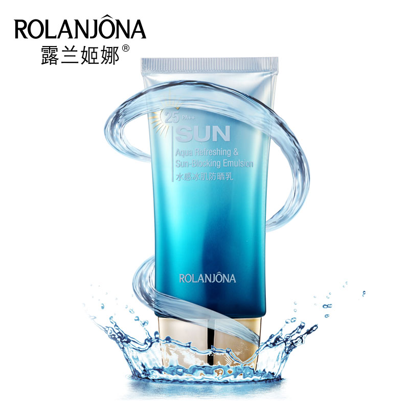 露兰姬娜防晒霜/乳SPF25 防水透气保湿男女海边