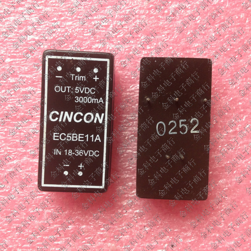 EC5BE11A CINCON isolation power module DC-DC 18-36V 24V 5V 5V 3000mA 15W