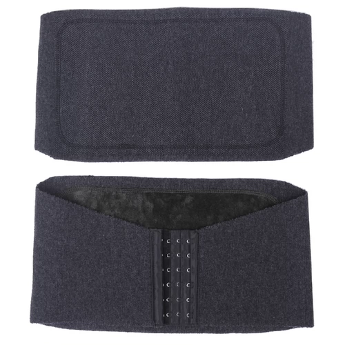 Удерживающий тепло утягивающий пояс на талию, кашемировый шерстяной бандаж пупочный для взрослых