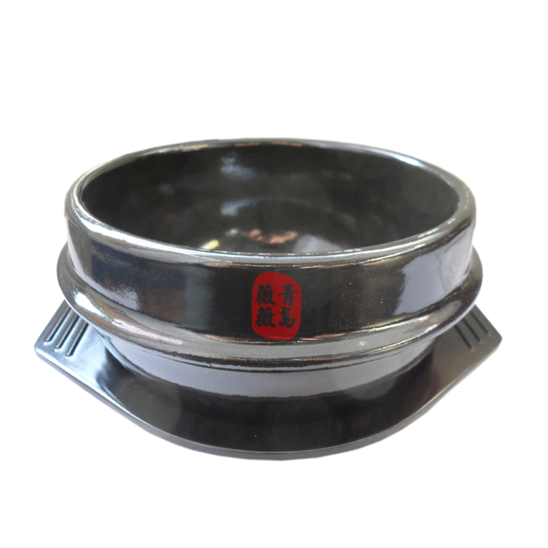 Recommendation Korean cuisine soup pot = Korean stone pot mixed rice with purple casserole 4 Number of pan (2 people used) ※ 1 6 cm