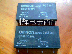 Original disassembler OMRON solid state relay G3M-102PL 24VDC 2A 120VAC