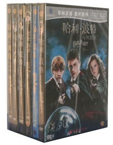 商城正版：哈利波特6dvd（1-6集DVD）6D9 华纳原版 库存甩卖