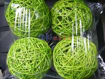 13CM rattan ball hotel shopping mall classroom kindergarten decoration pendant rattan ball wholesale lampshade rattan lamp ball