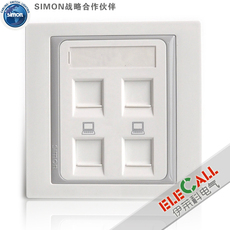 Розетка сетевая LAN Саймон переключатель новой