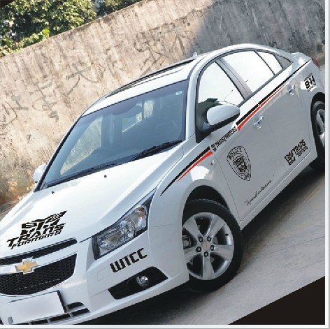 新克科鲁兹车身贴纸 变形金刚 瑞纳车身腰线贴纸拉花 汽车贴