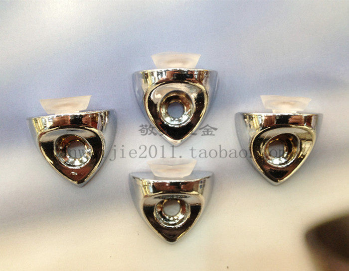 High-grade delicate heart - shaped glass plate supporting plate grain seven - word supporting plate colloidal grain