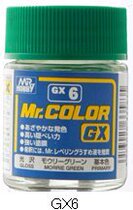 County GSI Paint Mori Green GX6