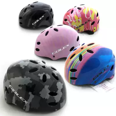 (European and American strong goods)GOLEX color series roller skating extreme sports dead flying riding helmet 17 holes multi-size