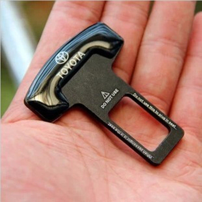 汽车安全带夹卡扣丰田汉兰达凯美瑞锐志花冠RAV4内饰改装插头插销