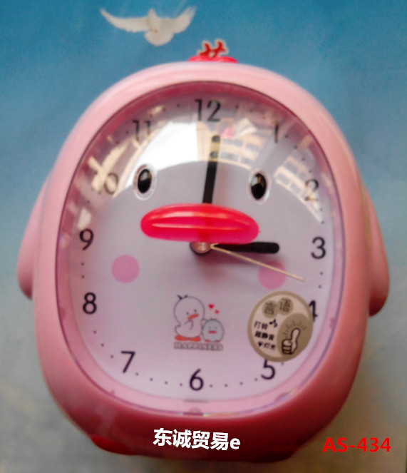 Large screen multifunction creative multicolored flower type time alarm clock giver