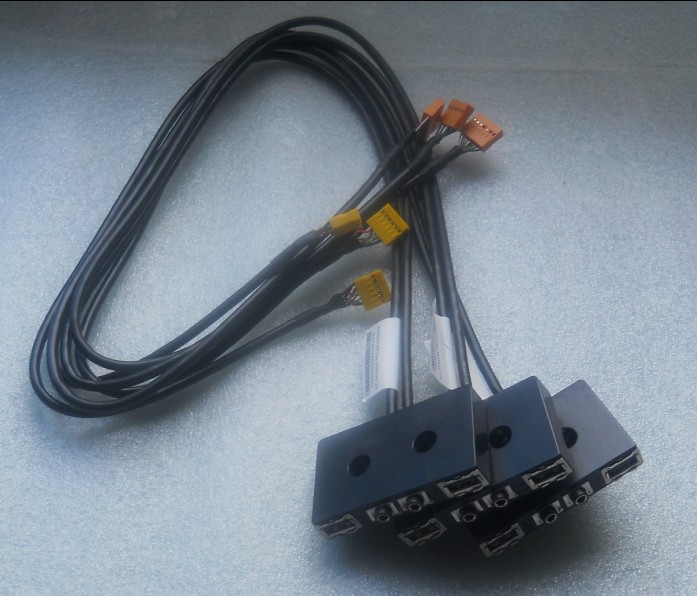 Original Lenovo case USB11 pin audio 13-pin front baffle line USB Audio 9-pin standard HD audio