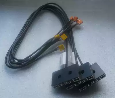 Lenovo main case Front USB audio Main case Front USB sound socket Ultra-long line USB67cm audio 77cm