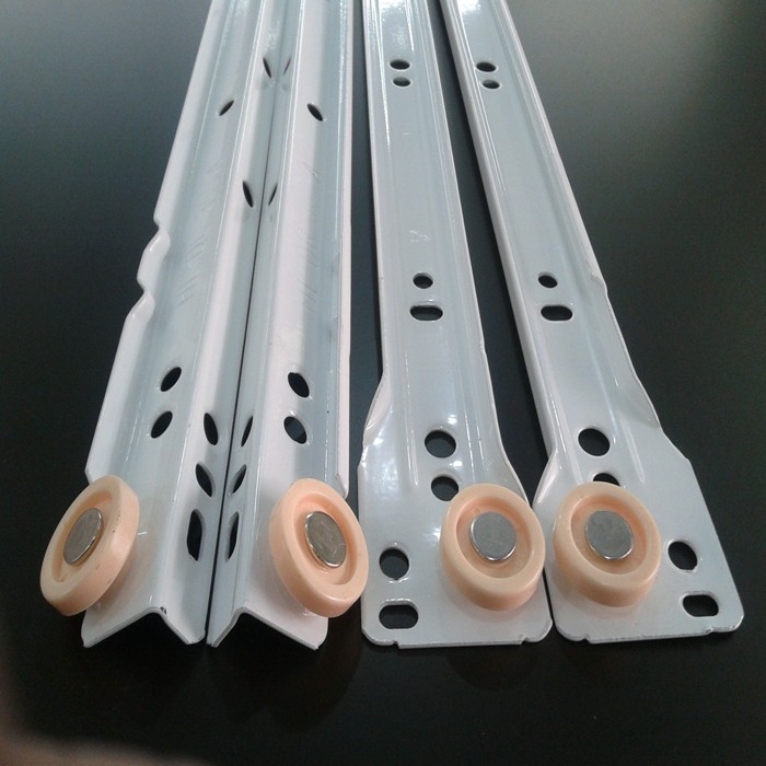 Top Bang Ultra Silent Thickening Type Drawer Track Slide Rail Slide Rail two-two-two-track cabinets Hardware 10-inch 