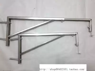 Stainless steel bracket bracket 2 tripod load-bearing thickened wall Dali artificial stone shelf support