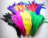 Прямо проданные импортные коктейльные перья с 30-35 см, куриные перья, красочные перья, аксессуары для одежды, представления