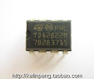 TDA2822M 12V DIP-8 Audio Power Amplifier