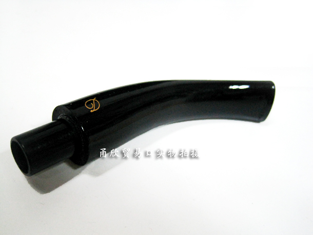 Curved pipe mouthpiece 9MM wood filter element pipe mouthpiece can be loaded with Safin pipe accessories pipe handle mouthpiece - Taobao
