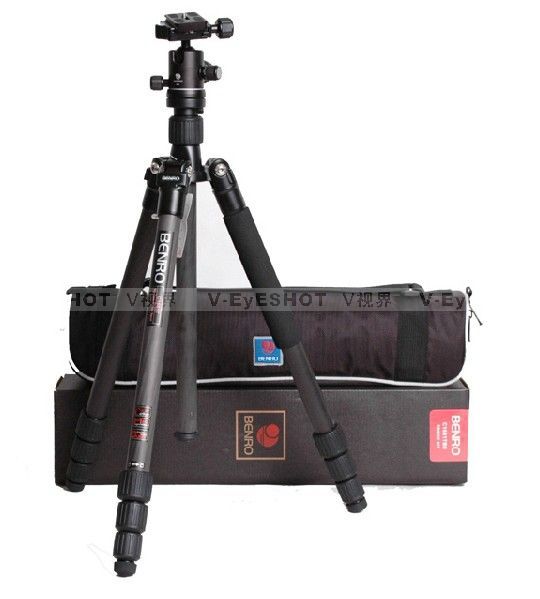 100 TRAVEL ANGEL C2681TB1 CARBON FIBER TRIPOD HOLDER Tripod head suit can be detached 