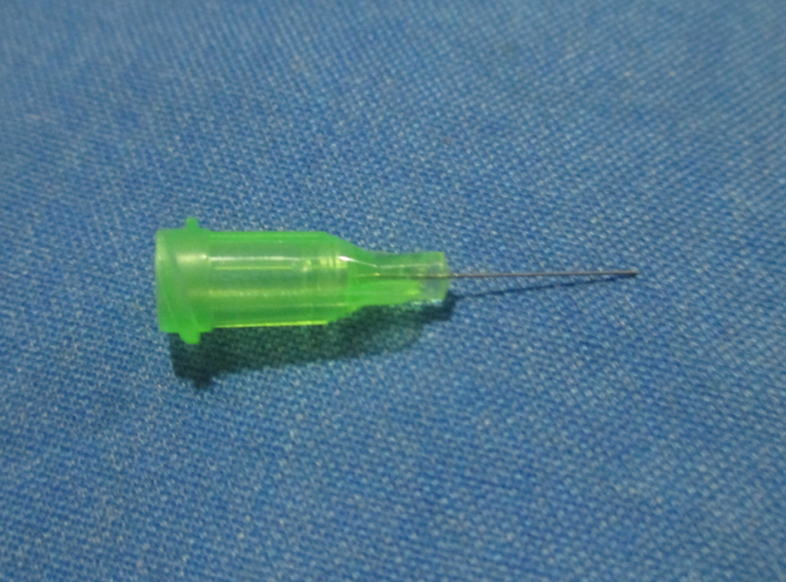 Snow Cyan Ultrafine Needle 34G Spiromouth Needle