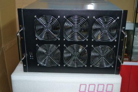 Multi-GPU chassis 7U rack-mounted chassis can be 6 long graphics card double ATX power supply Multi-graphics card chassis