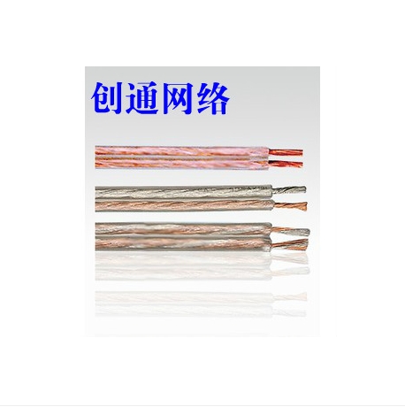 500 Sound Wire Transparent Horn Line 2 * 1 0 Square Audio Line Public Broadcasting Background Music 80 m Vol.
