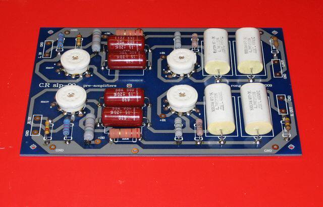 Refer to CARY SLP90 tube bile machine preamplifier line pcb semi-finished Board
