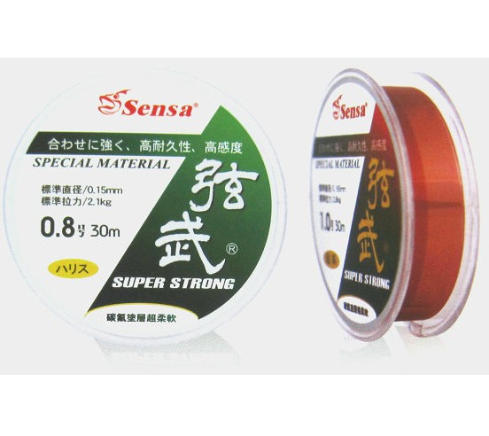 Sensa agent Xianwu 30 meters main line 0 3-5 road system fishing line fishing line fluorocarbon coating line