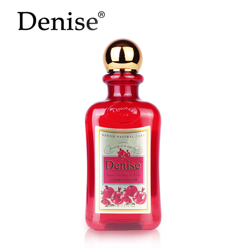Denise/丹尼诗红石榴精华润肤沐浴露500ML滋润沐浴乳