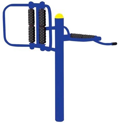 Outdoor Path L227 Back Massager Community Park Fitness Path Community Sports Fitness Equipment