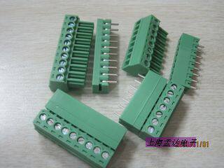 Wiring terminals KF2EDG-9T straight feet 180 degrees spacing 3 81MM