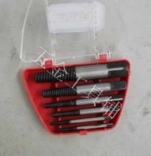 IMPA632487 Broken thread extractor 6-piece set screw tapping extractor Screw tapping extractor
