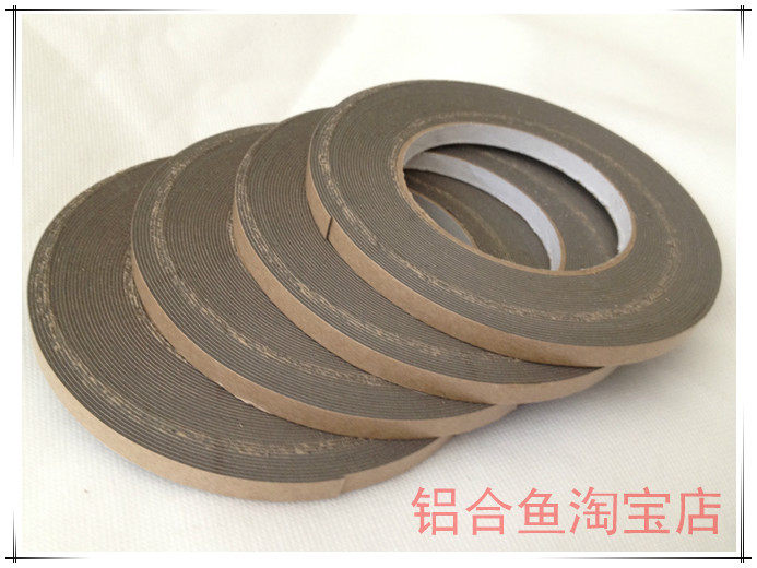 Black single-sided foam adhesive tape building external wall Removable adhesive tape 1mm thick * 0 8CM-8CM wide * 10M long can be approved-Taobao
