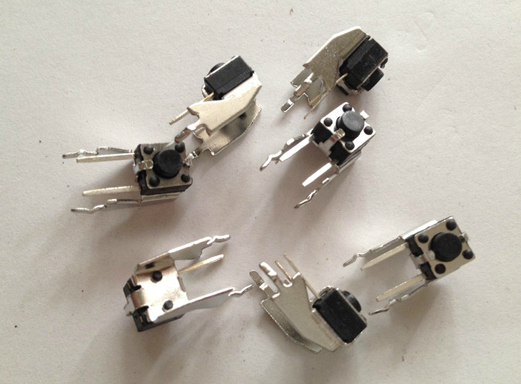 Vertical 6X6X5 long frame micro switch long iron frame micro switch good quality 6*6*5 long frame