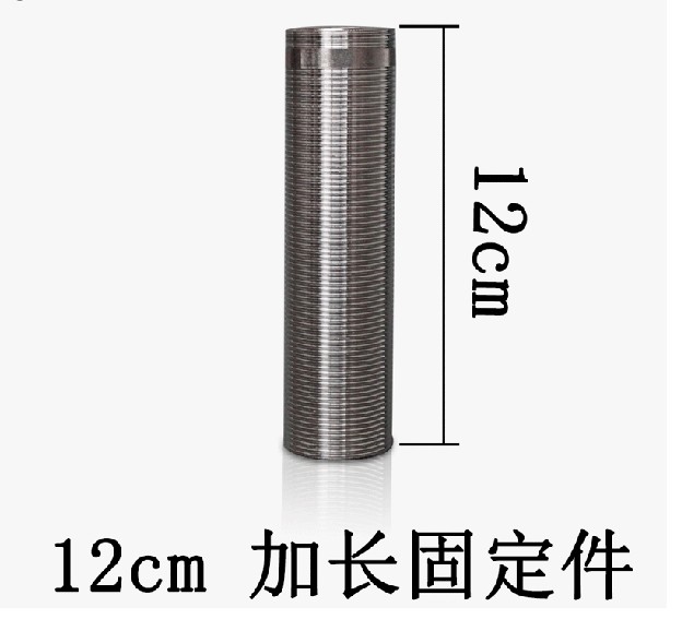 Tap accessories Single-hole hot and cold water lengthened fixing piece screw 12cm diameter 3 1-3 2 vegetable basin nuts