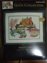 Out of print old American original imported DIMENSIONS DIM 1538 cross stitch kit spot