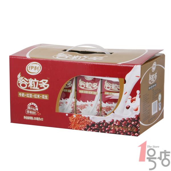 伊利 谷粒多谷物牛奶饮品(红谷) 250ml*12/箱