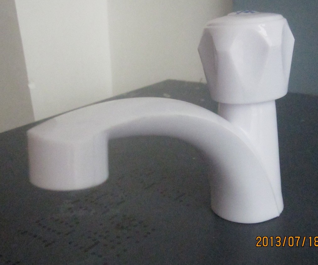 Oaday ABS thickened plastic surface basin tap wash basin tap upright single cold single hole tap