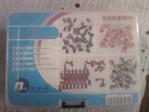 N-170 6 large grid parts box parts Box storage box jewelry box impact resistance drop resistance waterproof corrosion resistance