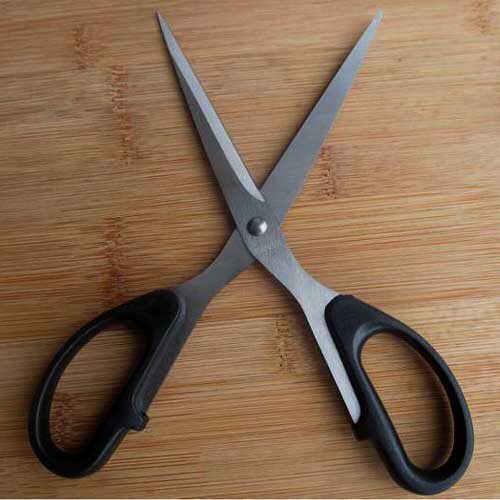 Simple and good office scissors workmanship nice thickness in general hand feel better cut thin EVA Compare better make-Taobao