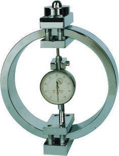 Test of standard force value of force-measuring ring force-measuring sensor