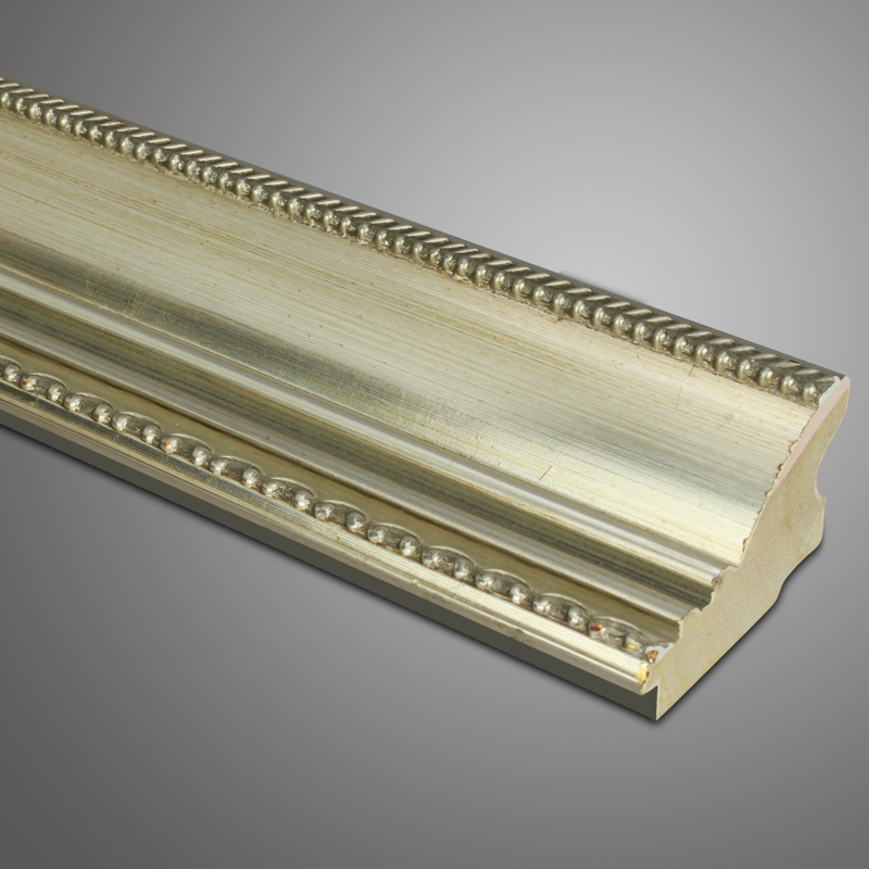 Wang Bin Photo frame line gold and silver foil line 10-20CM silver frame solid wood line paste gold foil 1051YK