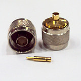 NJ male head pick up RG402 line to pick up 33 and half rigid and semi-rigid wire full copper N male connection RG141 line can be set for line