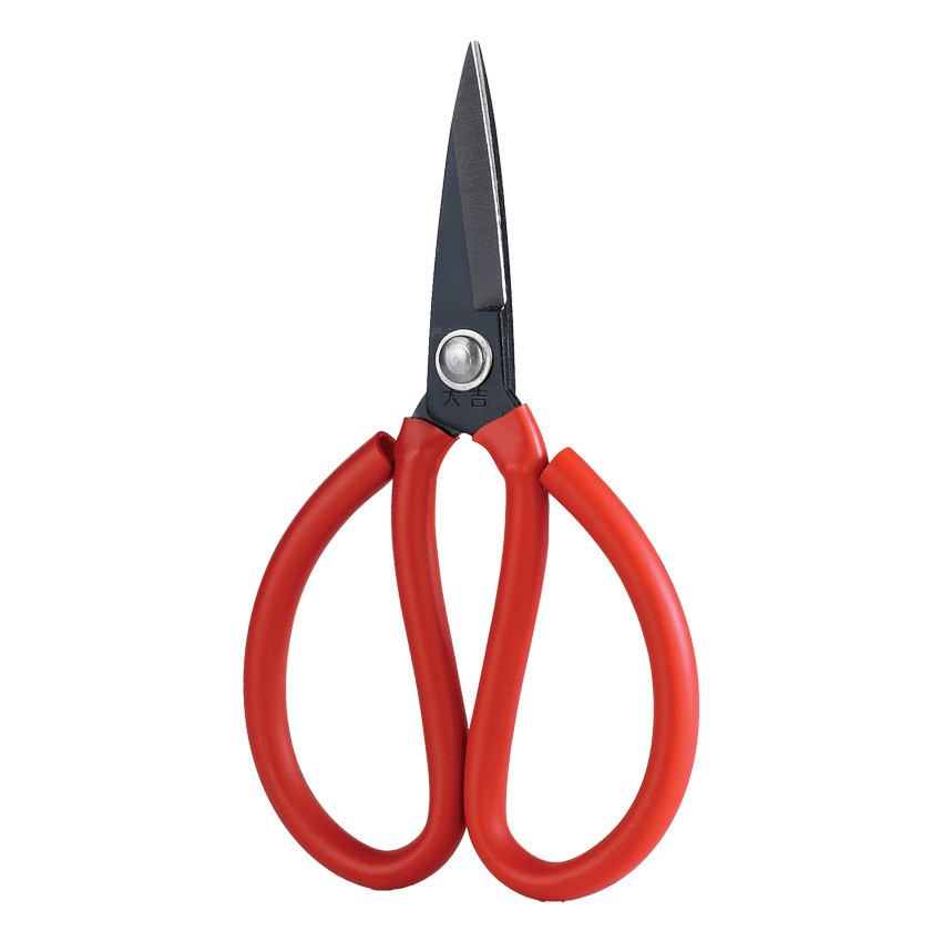 大吉 剪刀 家用 红色套管 布料剪刀 1-5号